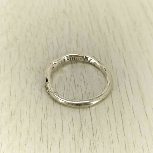 ケイシゲナガ KEI SHIGENAGA Kagetsu 925刻印 シルバーリング メンズ 23号