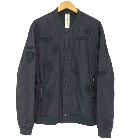 ハマキホ HAMAKI-HO ワッペン刺繍ブルゾン メンズ JPN:L