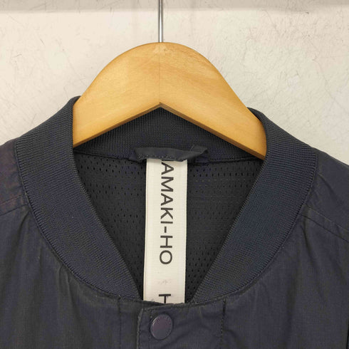 ハマキホ HAMAKI-HO ワッペン刺繍ブルゾン メンズ JPN:L