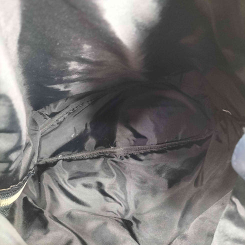 A.I.P.ジップ ナイロン レザー切替 マルチポケット バックパック リュック メンズ