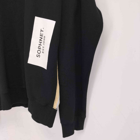 ソフネット SOPHNET. BACK STRIPE PANEL CREW NECK SWEAT メンズ JPN:XL
