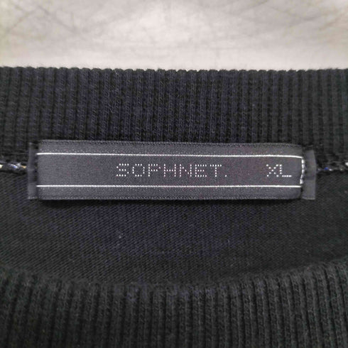 ソフネット SOPHNET. BACK STRIPE PANEL CREW NECK SWEAT メンズ JPN:XL