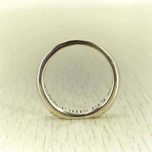 ケイシゲナガ KEI SHIGENAGA Tami 925刻印 シルバーリング メンズ 17号