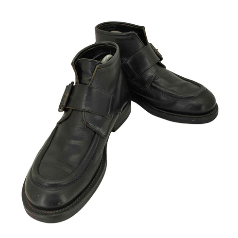 モマ MOMA イタリア製 モンクストラップ レザーチャッカブーツ レディース