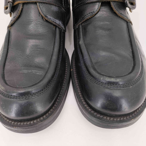 モマ MOMA イタリア製 モンクストラップ レザーチャッカブーツ レディース