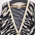 エックスガール X-girl ZEBRA PATTERN OVERSIZED KNIT CARDIGAN メンズ ONE SIZE