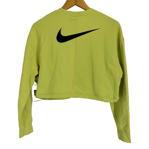 ナイキ NIKE French Terry Back Crew Swoosh CROPPED SWEAT レディース import:L