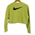 ナイキ NIKE French Terry Back Crew Swoosh CROPPED SWEAT レディース import:L