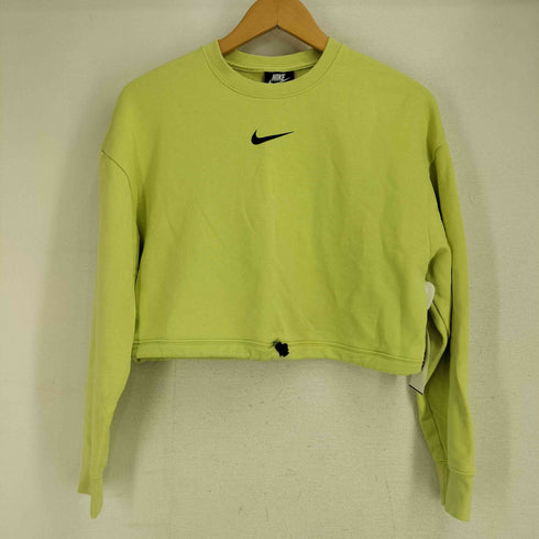 ナイキ NIKE French Terry Back Crew Swoosh CROPPED SWEAT レディース import:L
