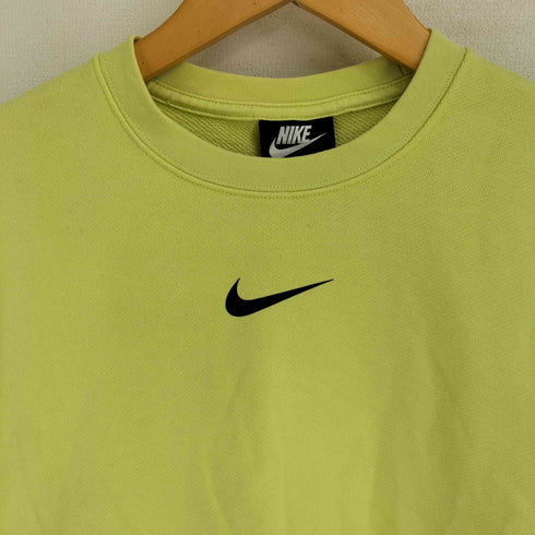 ナイキ NIKE French Terry Back Crew Swoosh CROPPED SWEAT レディース import:L