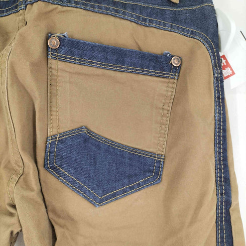 デニム切り替えパンツ メンズ 31