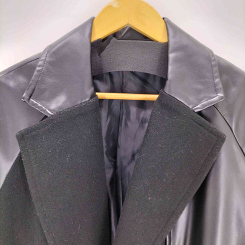 エルノロゼット Ellno Loset エコレザー切替トレンチ メンズ JPN:M