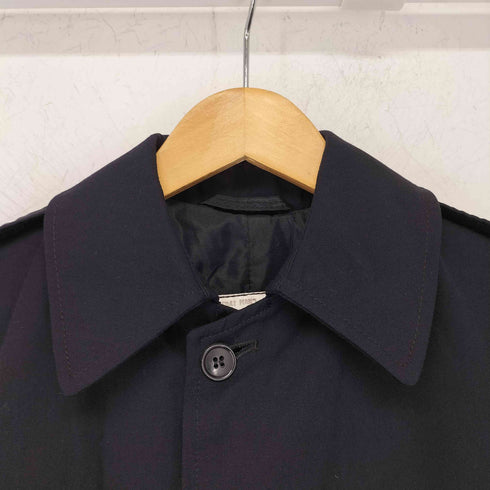 ブリティッシュアーミー BRITISH ARMY 70s イギリス軍 Royal Navy ウールギャバジン レインコート メンズ 170/92