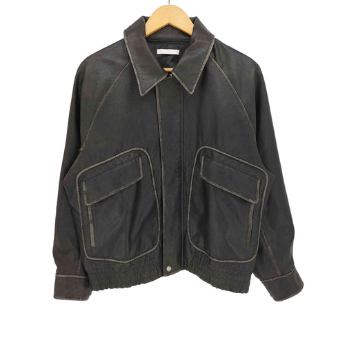 ウィム バイ リドム WYM LIDNM ARTIFICIAL GRAIN FLIGHT BLOUSON アーティフィカル グレイン フライト ブルゾン メンズ JPN:S