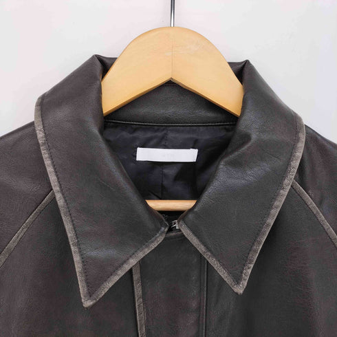 ウィム バイ リドム WYM LIDNM ARTIFICIAL GRAIN FLIGHT BLOUSON アーティフィカル グレイン フライト ブルゾン メンズ JPN:S