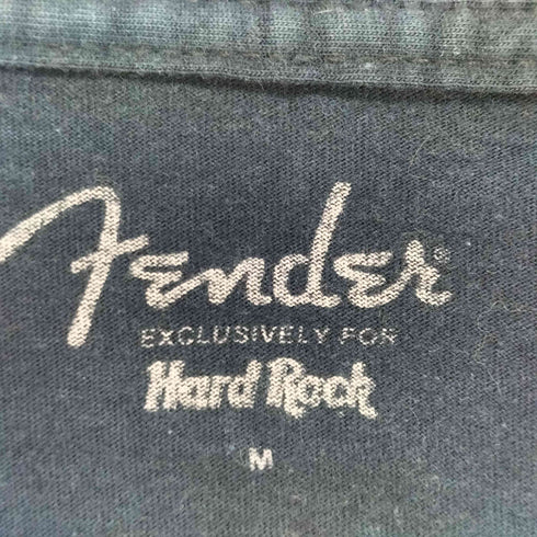 ハードロックカフェ Hard Rock Cafe ギターデザイン クルーネックカットソー メンズ M