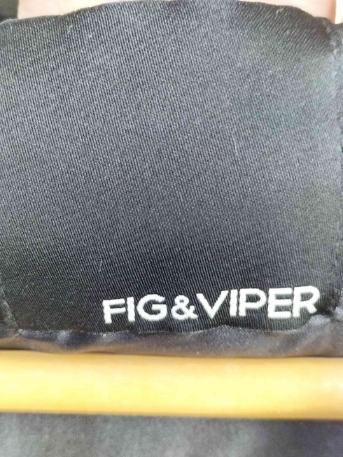 フィグアンドヴァイパー FIG&VIPER フードファー切替コート メンズ FREE