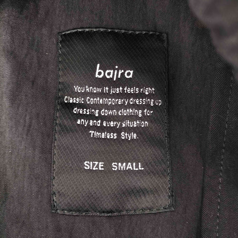 バジュラ bajra テンセルナイロン ドローコード デザインコート レディース JPN:S