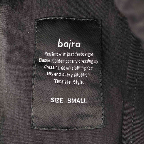 バジュラ bajra テンセルナイロン ドローコード デザインコート レディース JPN:S