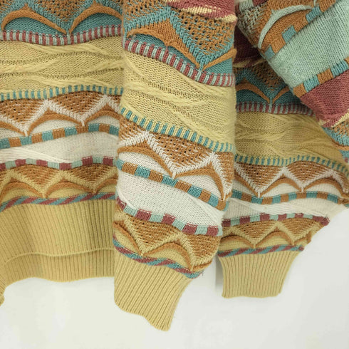 STAFFA 3Dニット クルーネックセーター メンズ M