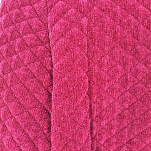 70s DEVERNOIS ベロア ノーカラージャケット レディース