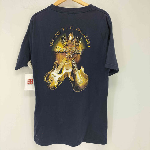 ハードロックカフェ Hard Rock Cafe 上野駅 両面プリント クルーネックTシャツ メンズ import:M