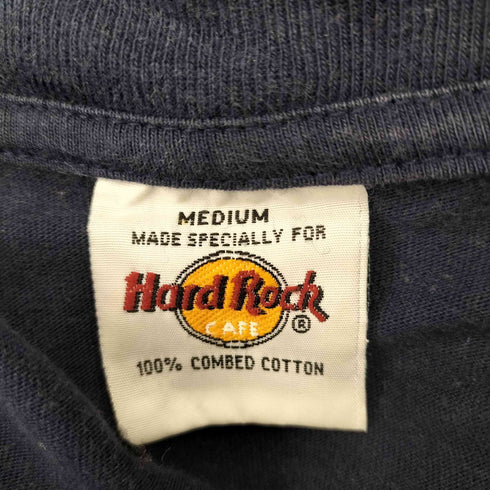 ハードロックカフェ Hard Rock Cafe 上野駅 両面プリント クルーネックTシャツ メンズ import:M