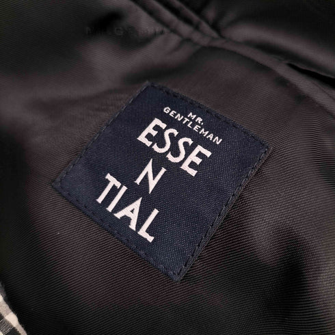 ミスタージェントルマン MR.GENTLEMAN ESSENTIAL シアサッカー ギンガムチェック シングルテーラードジャケット メンズ JPN:L
