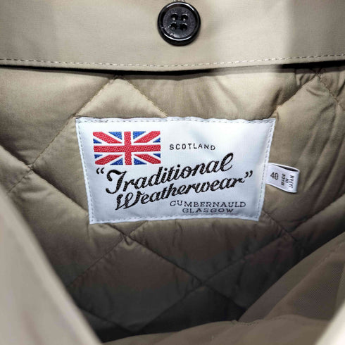 トラディショナルウェザーウェア Traditional Weatherwear CHRYSTON ライナー付きフーデッドコート メンズ UK:40