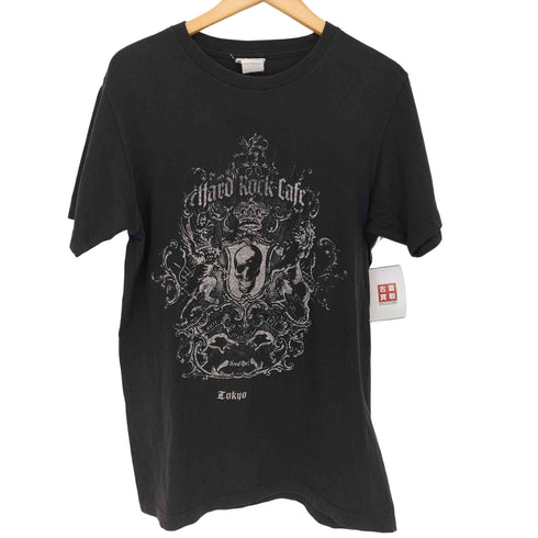 ハードロックカフェ Hard Rock Cafe TOKYO フロントプリント クルーネックTシャツ メンズ