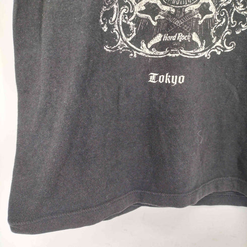 ハードロックカフェ Hard Rock Cafe TOKYO フロントプリント クルーネックTシャツ メンズ