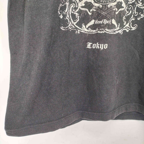 ハードロックカフェ Hard Rock Cafe TOKYO フロントプリント クルーネックTシャツ メンズ