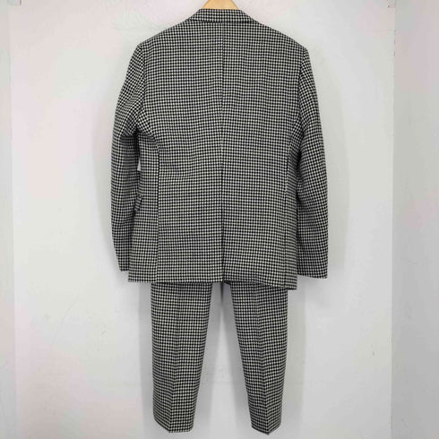 ミスタージェントルマン MR.GENTLEMAN ESSENTIAL 千鳥 シングルテーラードジャケット 1タックスラックスパンツ セットアップ メンズ JPN:L
