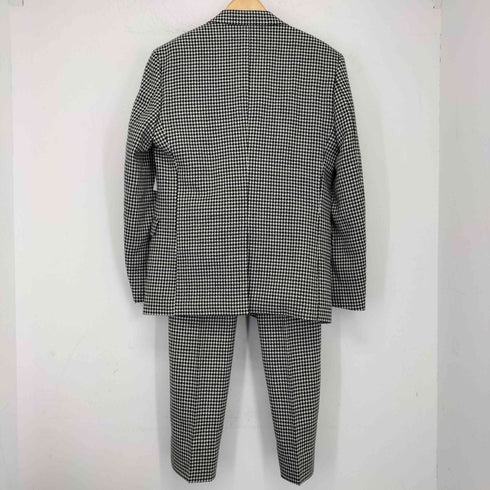 ミスタージェントルマン MR.GENTLEMAN ESSENTIAL 千鳥 シングルテーラードジャケット 1タックスラックスパンツ セットアップ メンズ JPN:L