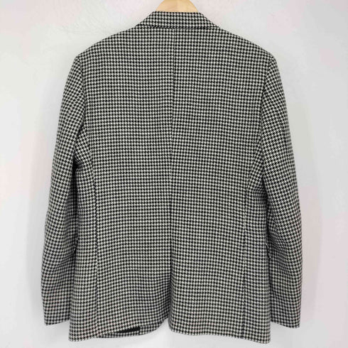 ミスタージェントルマン MR.GENTLEMAN ESSENTIAL 千鳥 シングルテーラードジャケット 1タックスラックスパンツ セットアップ メンズ JPN:L