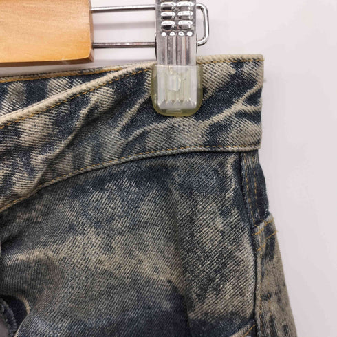 ウィム バイ リドム WYM LIDNM VINTAGE WASHED CURVED DENIM ヴィンテージ ウォッシュド カーブ デニム パンツ メンズ JPN:M