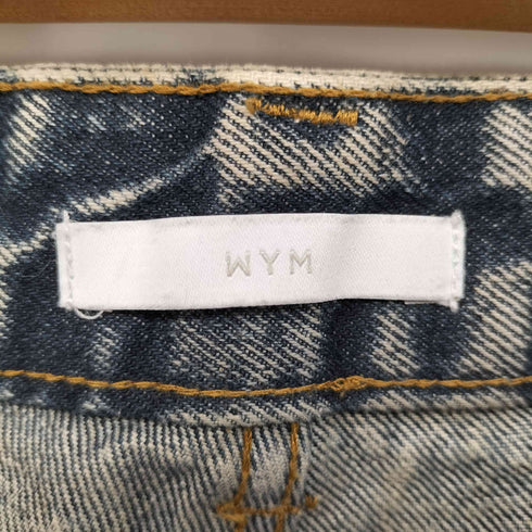 ウィム バイ リドム WYM LIDNM VINTAGE WASHED CURVED DENIM ヴィンテージ ウォッシュド カーブ デニム パンツ メンズ JPN:M