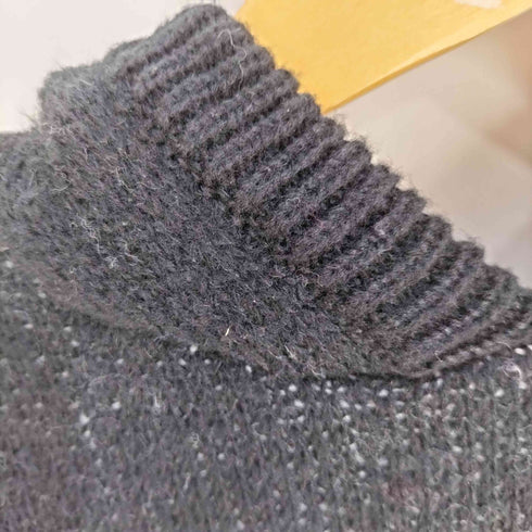 ボーン柄 ニット パーカー メンズ import:S