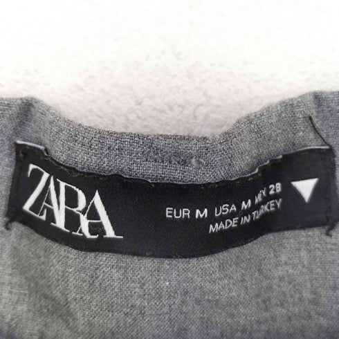 ザラ ZARA 1タック スラックスパンツ レディース JPN:M