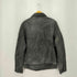 Karaku RETRO CLOTHING COW マルチポケット ジップアップ カウレザー バイカー メンズ 3XL