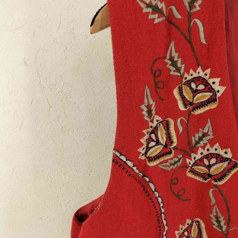 EHRYSANTHEME 刺繍ベスト レディース