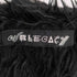 アワーレガシィー OUR LEGACY FLOSS SCARF BLACK FAKE FUR メンズ