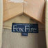 Fox Fire ナイロン ジップアップジャケット メンズ import:XS
