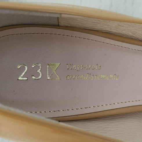 ニジュウサンク 23区 エナメルパンプス レディース JPN:23.5