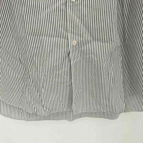 コムデギャルソンオム COMME des GARCONS HOMME 90s 銀タグ 田中オム オープンカラー ストライプ 半袖シャツ メンズ