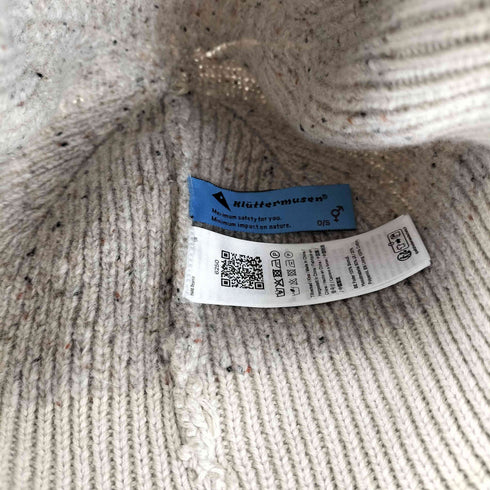Klättermusen ロゴ刺繍メランジウールニットキャップ メンズ ONE SIZE