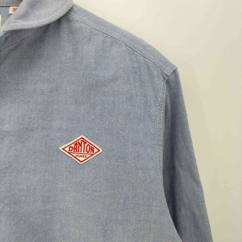 ダントン DANTON ラウンドカラー プルオーバー シャツ レディース 36