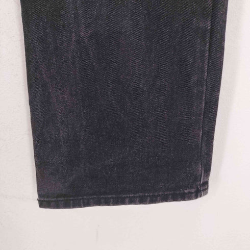 Dying breed スキニーブラックフレアデニムパンツ import メンズ 3