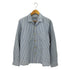 コムデギャルソンオム COMME des GARCONS HOMME 03SS 銀タグ 田中オム ボックスシルエット オープンカラー ストライプ柄 長袖シャツ メンズ M