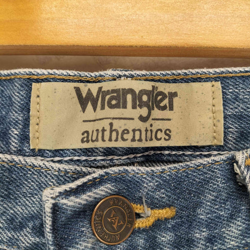 ラングラー Wrangler Authentics ストレートワイドデニム メンズ 35×34